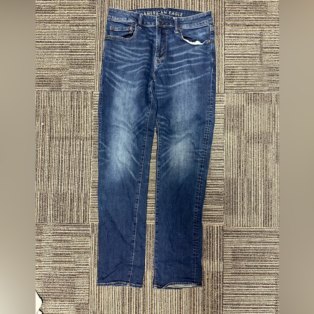 American Eagle next level flex slim straight men’s jeans size 32x34